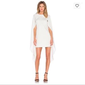 Lavish Alice Cape Overlay Dress